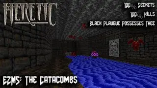 Heretic - Episode 2 Hell's Maw: E2M5 The Catacombs - 100% Secrets