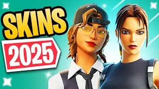 40 MELHORES SKINS PRA 2025 NO FORTNITE!
