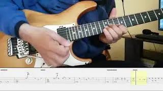 Poles Apart - Pink Floyd - Guitar Solo Tutorial
