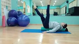 Pilates με foam roller-Zoe Papadopoulou