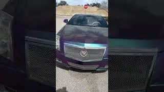Cadillac CTS COUPE &laquo;Chameleon&raquo; 2014 года выпуска на 24-дюймовых дисках для моей дочери.