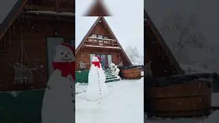 A frame Ina și Cristi -zăpadă