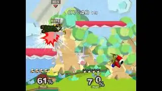 Gar #58 Melee Singles &mdash; LR4 &mdash; Steak ⟮Luigi⟯ vs Hype! ⟮Marth⟯