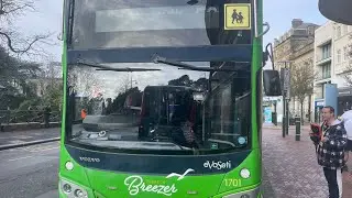 Morebus 2016 Volvo B5TL MCV EvoSeti (HJ16 HSV) on the 50 to Bournemouth - 30/01/26