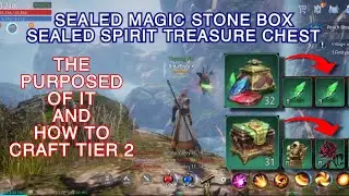 SEALED MAGIC STONE BOX | SEALED SPIRIT TREASURE CHEST | MIR4 ITEM INFO. | MIR4 TUTORIAL (TAGALOG)