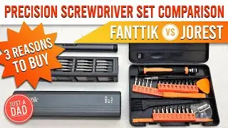 Fanttik vs Jorest Precision Screwdriver Set COMPARISON