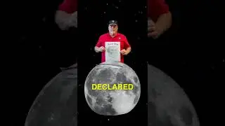 The Man Who Legally Owns The Moon #history #interesting #MoonOwnership #bizarre #TheJohnnyFiles