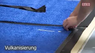 Teppichmattenproduktion - Endfertigung und Auslieferung | www.emco-bau.com