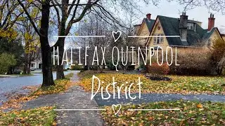 Relaxing Walk | Quinpool District | Halifax | 🍁 Canada [4K]