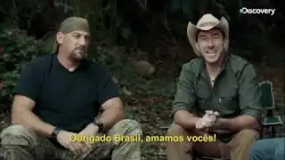 Oscar Filho entrevista Jeff Zausch e EJ Snyder do Desafio em Dose Dupla l Discovery Channel