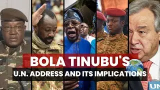 Africa Disapprove Bola Tinubu's Controversial Call for International Support at U.N General Assembly