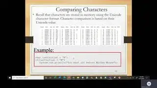 Java I   Chapter 3A   Class 1   Part 2   Boolean Flags and Character Comparisons