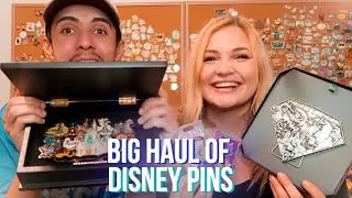 BIG HAUL OF DISNEY PINS! with two jumbos!