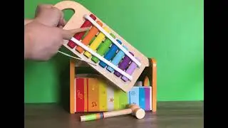 Hape pound and tap bench with slide out xylophone review
