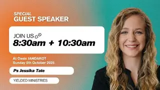 5th October  // Guest Speaker Jessika Tate // 2