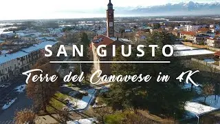 SAN GIUSTO CANAVESE - (WINTER) - Terre del Canavese in 4K