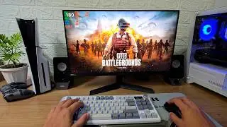 Monitor LG UltraGear Unboxing, Monitor Gamer LG UltraGear 24GS60F FHD 180Hz teste na pr&aacute;tica #pov