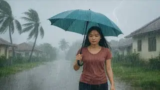 EXTREME WEATHER⚡ Heaviest downpour in history hits rural Asia | Rain sounds for a good night's sleep