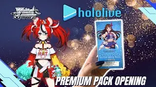 ASMR Hololive Premium Box Weiss Schwarz  Pack Opening - Random Fun 🔥