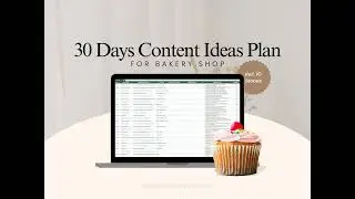 Bakery Instagram Content Calendar | 30-Day Captions & Story Ideas