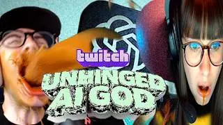 Small Streamers vs The HYSTERICAL AI God. #twitchstreamer #aiingaming