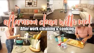 CLEAN WITH ME 2020 | AFTER WORK CLEANING ROUTINE & DINNER IDEA | CLEANING MOTIVATION