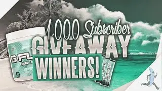 1,000 Subscriber GFUEL Giveaway WINNERS!