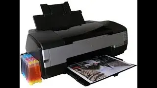 Как снять печатающую головку на принтере Epson photo 1410