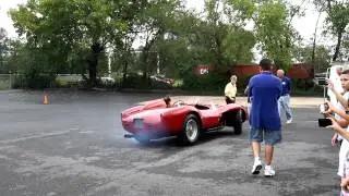 Simeone Museum demo day Sept. 2011 - Ferrari 250TR, 375MM, Alfa Romeo 8C 2300 Spider