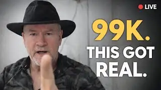 On the Edge of 100,000 Subscribers (Live)