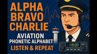 Aviation Phonetic Alphabet -  Listen and Repeat
