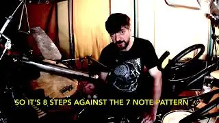 Daniel Eichholz - Quick guide to polyrhythmic phrases on the drums