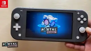 Portal: Companion Collection Nintendo Switch Lite Gameplay