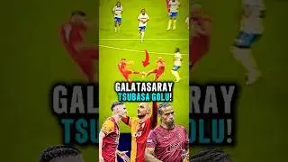 GALATASARAY TSUBASA GOL&Uuml; 🔥 #galatasaray #futbol
