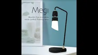 Megi, World's First Dimmable Voice control Floating Lamp L9R4GxX9TaI 1080p