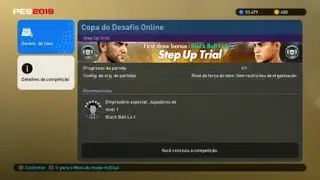 cissofreestyle 3x1 alysson-cr06 Competi&ccedil;&atilde;o Step Up Trial - PES 2019