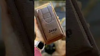 👜 Unisex PU Leather Long Wallet &ndash; Sleek, Slim & Stylish! ✨#viral #youtubeshorts #viralvideo