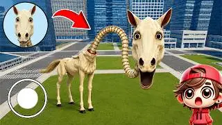 I BECAME HUNGRY LONG NECK UNNAMED HORSE from MINECRAFT HOW TO PLAY HORSES REAL LIFE in Garry's Mod