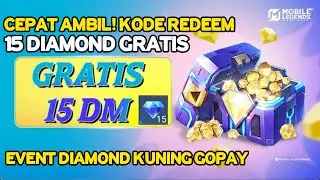 CEPAT AMBIL! KODE REDEEM 15 DIAMOND GRATIS EVENT PROMO DIAMOND KUNING GOPAY ANNIVERSARY 9TH MLBB