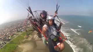 Voo duplo de instru&ccedil;&atilde;o do Aluno Marcos Portela