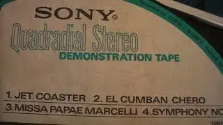 Sony TC-560D Reel Tape Recorder, El Cumban chero, Playback Test