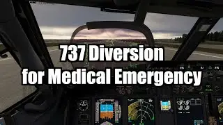 737 Перенаправление в случае неотложной медицинской помощи | PMDG