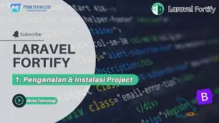 1. Pengenalan & Install Fortify Auth - Laravel Fortify