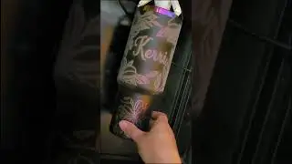 Laser Engraving Rainbow Tumblers with WeCreat! 🌈✨