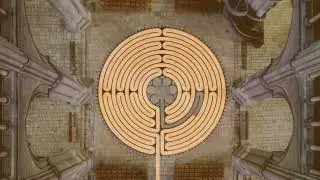 Chartres Labyrinth animated