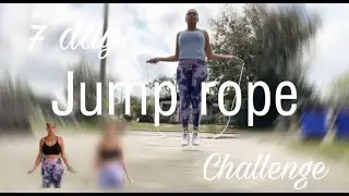 7 DAY JUMP ROPE CHALLENGE (500 jump ropes a day) with results