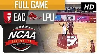 EAC vs. LPU | NCAA 93 | Full Game | 1st Quarter | August 10, 2017