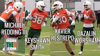 FIRST LOOK!! Four Freshman WRs Keyshawn Smith, Dazalin Worsham, Xavier Restrepo, Michael Redding III