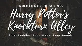 Rain in Knockturn Alley | Harry Potter Background Ambience | No Ads