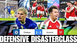 3-2 Chaos at the BRIDGE! Both Teams Playing CHECKERS Not Chess | Arsenal Edge Chelsea | Carabao Cup